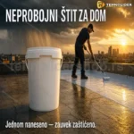 Poliuretanski Vodootporni Premaz 1kg – Hidroizolacija za Krov, Terasu i Kupatilo