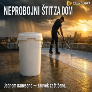 Poliuretanski Vodootporni Premaz 1kg – Hidroizolacija za Krov, Terasu i Kupatilo