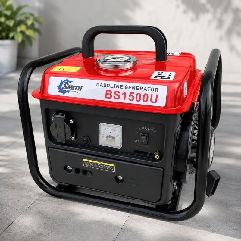 Prenosni benzinski generator Smith Austria 1,5 kW – 230V benzinski agregat 1,5 kW - prednja strana