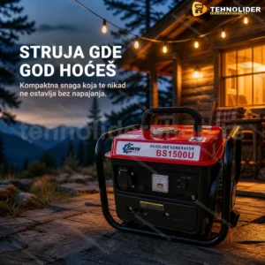 Prenosni benzinski generator Smith Austria 1,5 kW – 230V