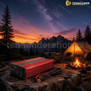 Pretvarač Napona 12V na 220V – 1500W Inverter za Kampovanje i Vikendice