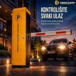 Profesionalna automatska parking rampa sa krilom 6 m