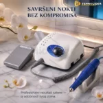 Električna turpija za nokte STRONG 210 — profesionalni uređaj 65W