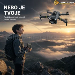 BLACK CROWN M3 Ultra dron sa 4K kamerom i optičkim pozicioniranjem