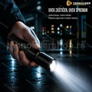 Punjiva LED lampa sa šokerom, futrolom i kanapom