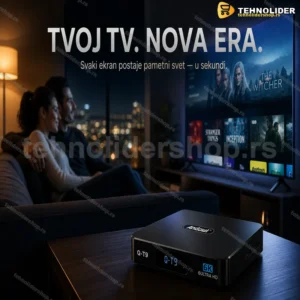 Q-T9 TV Box — 4 GB RAM i 64 GB memorije