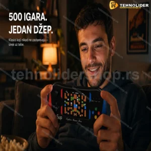 Q12 ručna retro konzola sa ugrađenim igrama