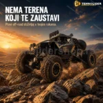RC džip 1:8 sa pogonom na sva četiri točka