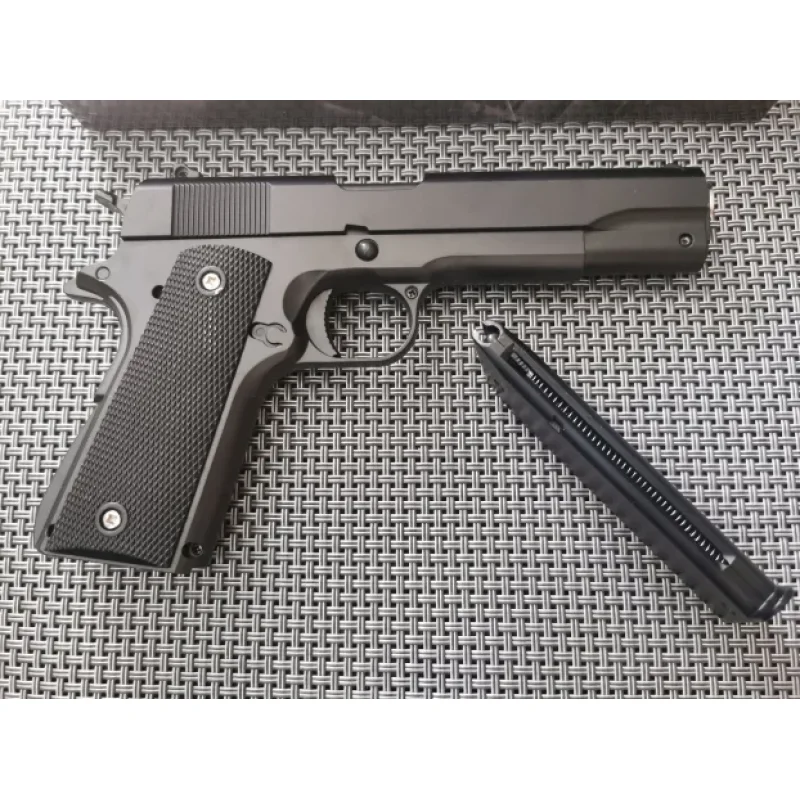 Replika pištolja Kolt 1911 — full metal airsoft, crne korice airsoft Kolt 1911 - prednja strana