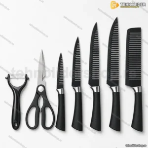 Set kuhinjskih noževa BlackEdge Pro – profesionalna preciznost u svakoj kuhinji