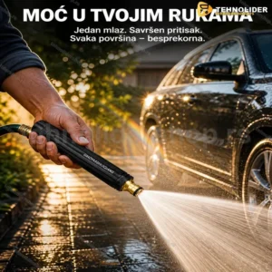 Set Mlaznica za Baštensko Crevo – Mesing, 3 Režima Prskanja