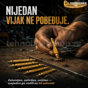 Set za Vađenje Zalomljenih Vijaka – 6-delni Komplet Izvlakača