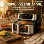 Silver Crest Friteza na Vrući Vazduh 12 L – Zdravo Prženje za Celu Porodicu