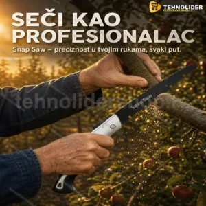 Snap Saw Sklopiva Ručna Testera za Grane i Drvo – Sečivo 30 cm