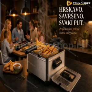 Sokany friteza na ulje 5 L — nerđajući čelik
