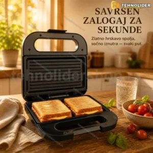 Sokany SK-BBQ-132 Električni Gril i Aparat za Sendviče 800W