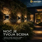 Solarna zidna lampa za dvorište – SolarWall