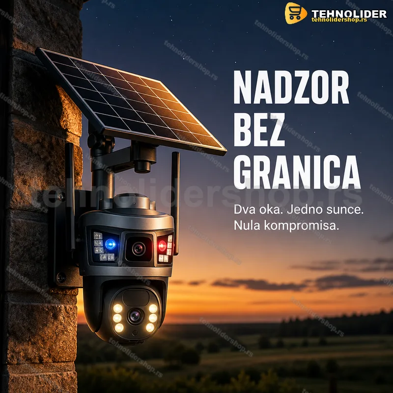 SPM-2 solarna 4G kamera sa dvostrukim objektivom SPM-2 solarna 4G kamera sa dvostrukim objektivom