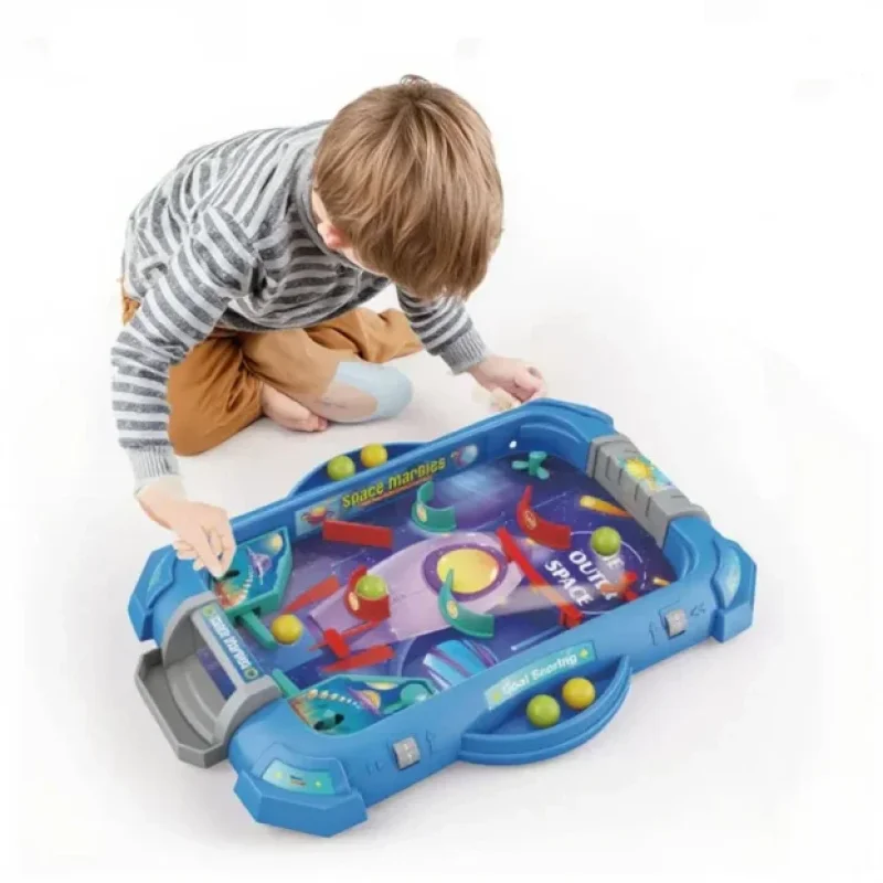 Stoni fliper sa svemirskim motivom — mini verzija za decu mini stoni fliper - detalji