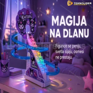 Svetleći tobogan sa motivom Kuromi i zvučnim efektima