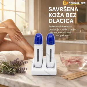 Topilica za Hladni Vosak – Komplet sa Dve Patrone i Bazom