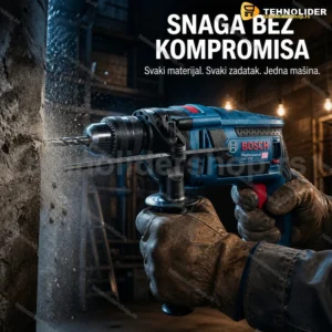 Udarna bušilica GSB16RE 800W za beton, drvo i metal