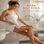 Vakuumski masažer tela sa izmenljivim nastavcima i svetlom