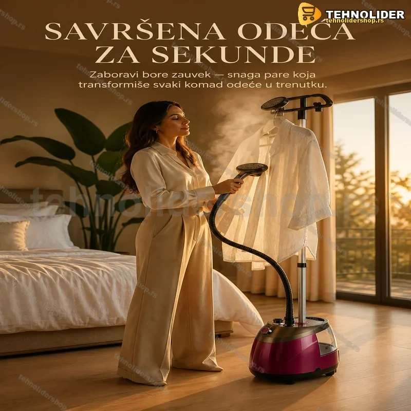 Vertikalna Pegla na Paru DSP KD-6016 – 2,5L Rezervoar, 2000W Vertikalna Pegla na Paru DSP KD-6016 – 2,5L Rezervoar, 2000W