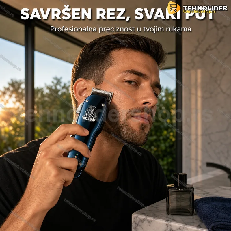 VGR V-679 mašinica za šišanje — baterija 1500 mAh, 7 W VGR V-679 mašinica za šišanje — baterija 1500 mAh, 7 W