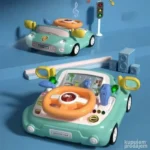 dečji volan simulator - u upotrebi