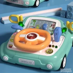 Volan simulator vožnje za decu sa zvukom i svetlom