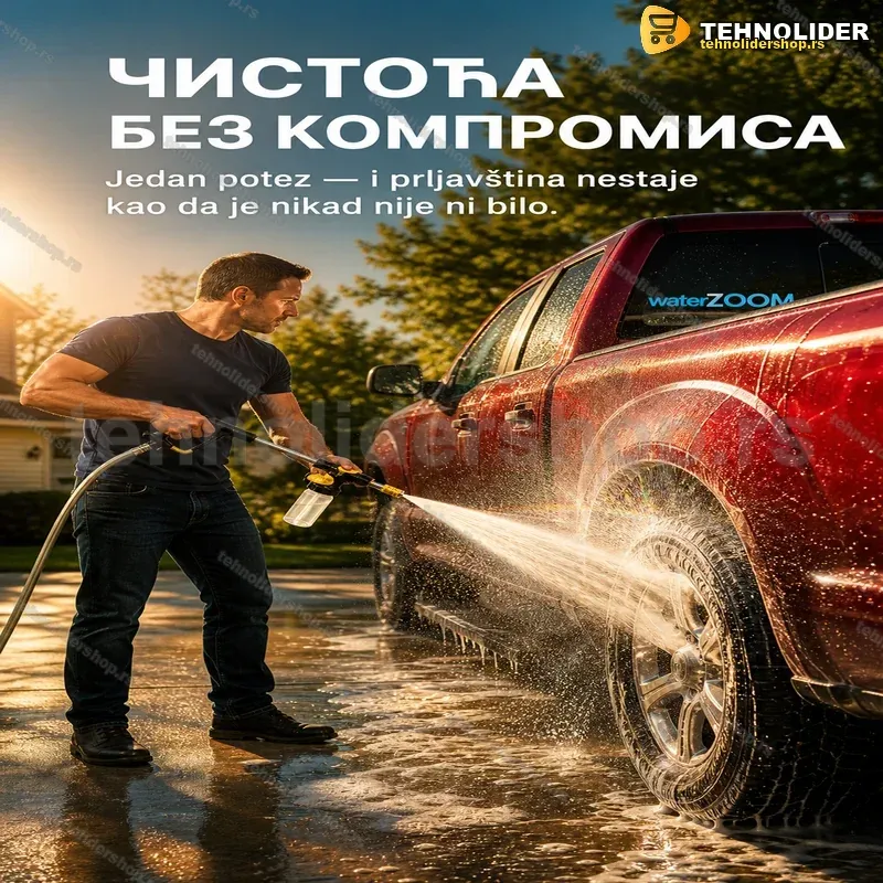 Water Zoom – Mlaznica Visokog Pritiska za Crevo | Pranje i Zalivanje Water Zoom – Mlaznica Visokog Pritiska za Crevo | Pranje i Zalivanje