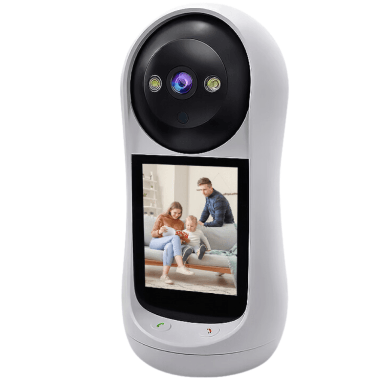 WiFi kamera za bebe V5 — baby monitor sa aplikacijom iCSee V5 baby monitor - prednja strana