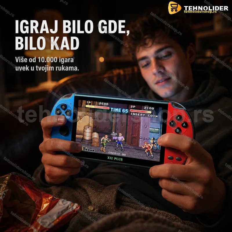 X12 Plus prenosna ručna konzola za igranje X12 Plus prenosna ručna konzola za igranje