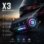 moto komunikator za kacigu - prednja strana