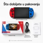 konzola X9 Plus - ugao pogleda