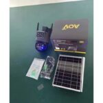 AOV solarna 4G kamera - prednja strana