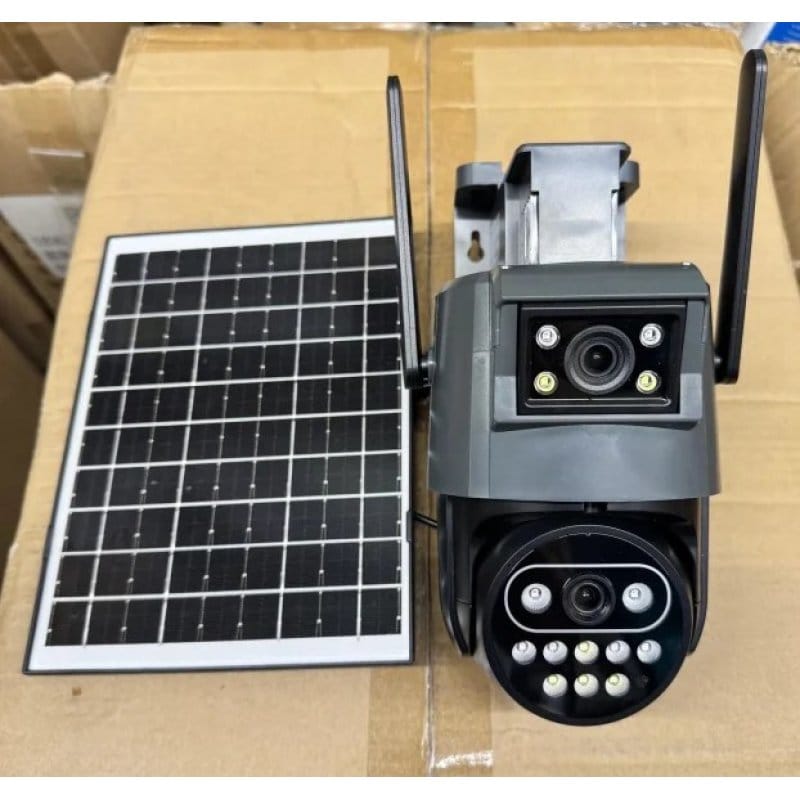 AOV 4G solarna kamera sa dva objektiva i SIM karticom – 4K IP66 AOV solarna 4G kamera - detalji