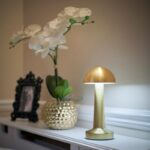 stona lampa pečurka - detalji