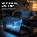 B18 sklopivi ekran za telefon sa uveličanjem i Bluetooth zvučnikom