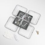 crna LED plafonjera - u prostoru