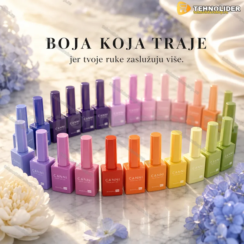 CANNI CC4 gel lak set 30 bočica po 9 ml HEMA free CANNI CC4 gel lak set 30 bočica po 9 ml HEMA free