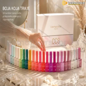 CANNI CC8 gel lak set 30 bočica po 9 ml – HEMA free kolekcija