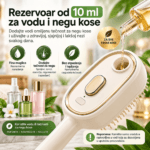 Rezervoar od 10 ml za vodu i sredstva za negu kose
