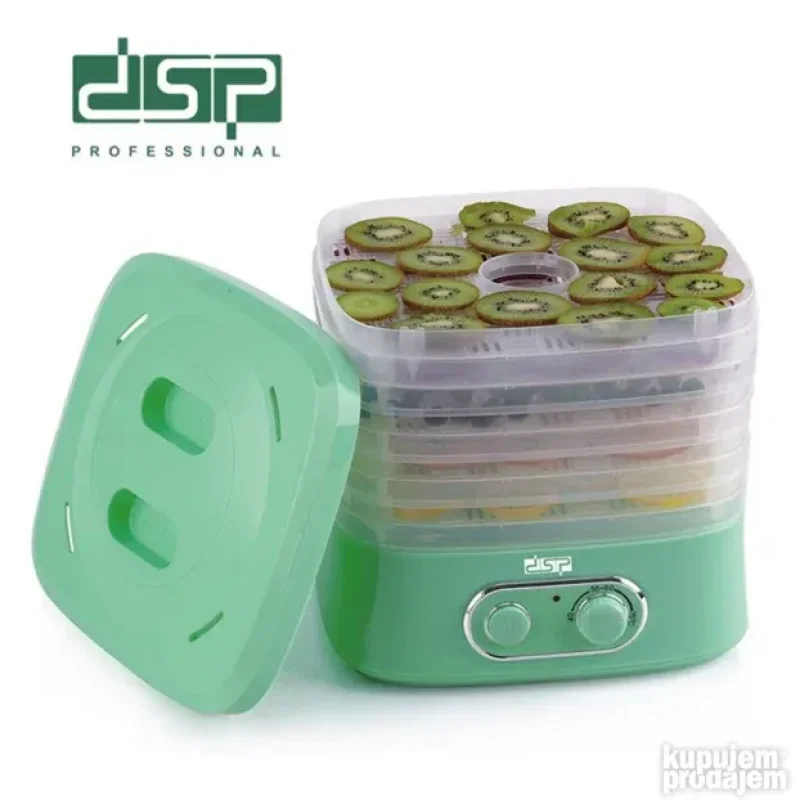 DSP dehidrator za voće i povrće 240W — 5 polica DSP dehidrator za voće 240W - detalji