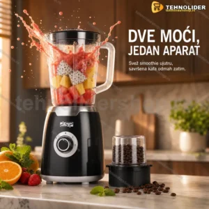 DSP KJ2105 električni blender sa mlinom za kafu 350 W, 1,5 l
