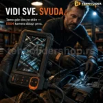 ES04 Endoskopska inspekciona kamera 4,3" IPS ekran, sonda 7,9 mm, 5 m