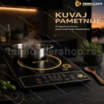 Indukciona ploča BOYNEE-A03B 2200W sa keramičkom grejnom površinom