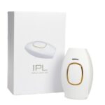 Kućni IPL epilator za uklanjanje dlačica — bela i roze boja