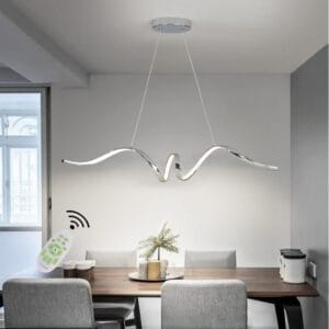 Lanekd SSTTD-996 hromirani luster 93 cm LED 24W sa daljinskim